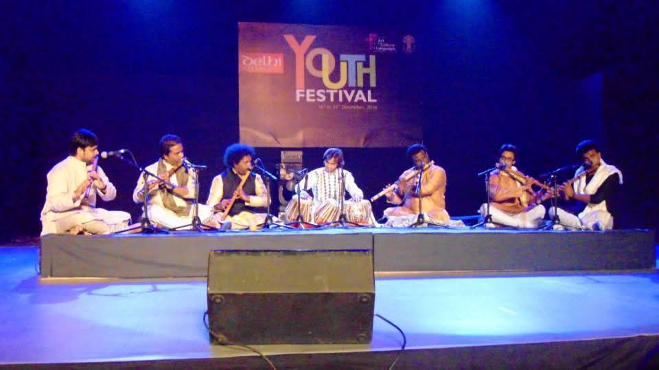 Prasanna Brothers performing at YOUTH FESTIVAL