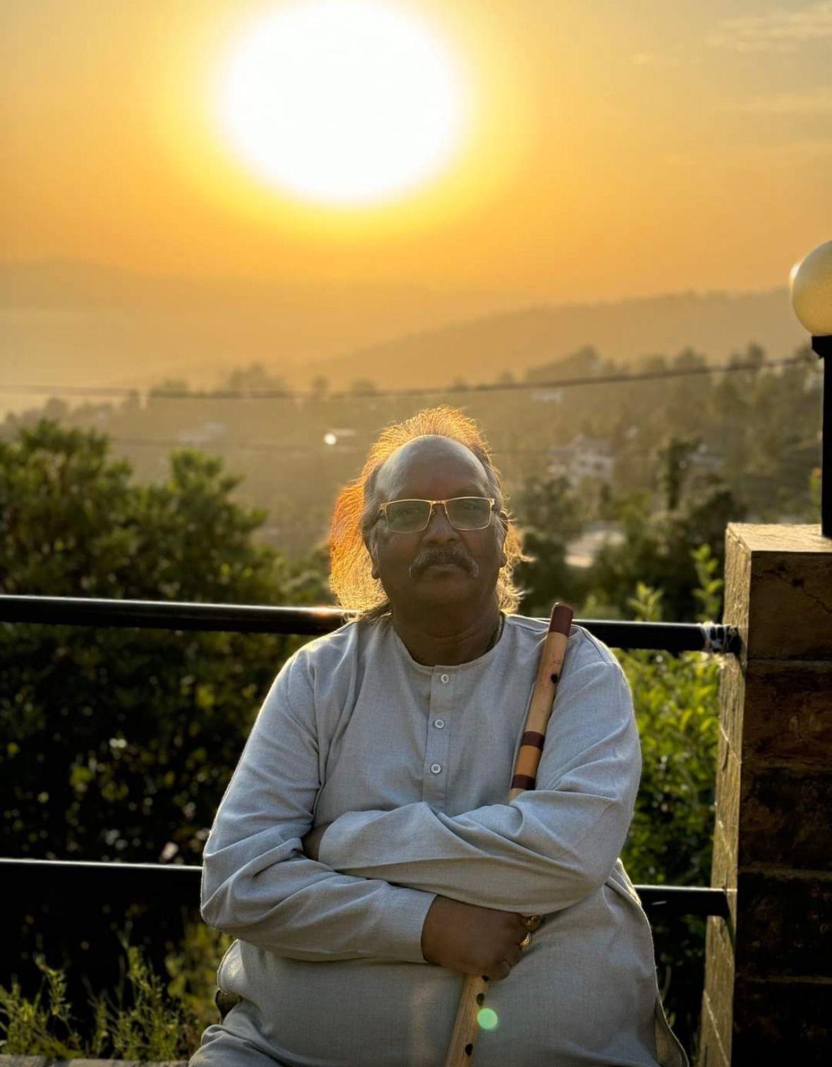 Pt Rajendra Prasanna Ji at Mukteshwar