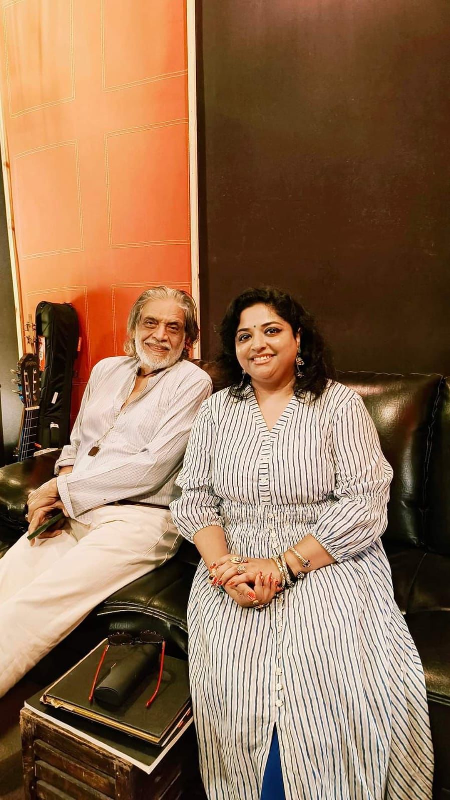 with Muzaffar Ali