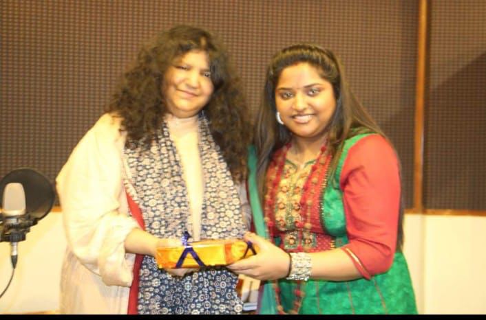 with Sufi Queen Abida Parveen