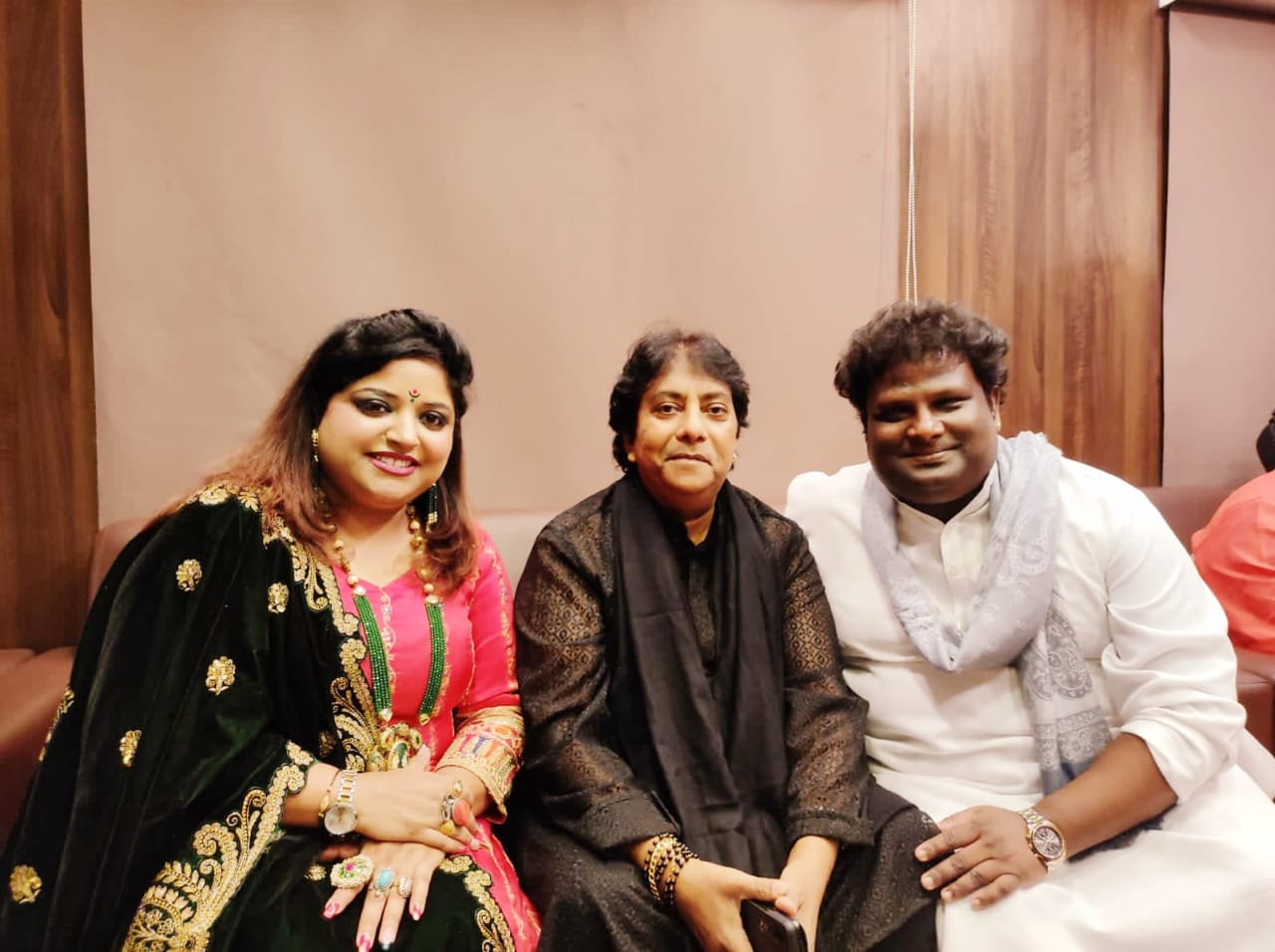 with Ustad Rashid Khan